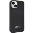 Audi Silicone Case AU-LSRIP14-Q3/D1-BK iPhone 14 6.1", hátlap, tok, fekete