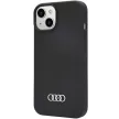 Audi Silicone Case AU-LSRIP14-Q3/D1-BK iPhone 14 6.1", hátlap, tok, fekete