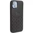 Audi Genuine Leather AU-TPUPCIP14-Q8/D1-BK iPhone 14 6,1" valódi bőr hátlap, tok, fekete