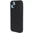 Audi Genuine Leather AU-TPUPCIP14-Q8/D1-BK iPhone 14 6,1" valódi bőr hátlap, tok, fekete