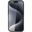 Audi Szintetikus bőr MagSafe iPhone 15 Pro 6.1", hátlap, tok, fekete
