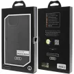 Audi Szintetikus bőr MagSafe iPhone 14 Plus/15 Plus 6.7", hátlap, tok, fekete
