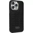 Audi Szintetikus bőr MagSafe iPhone 15 Pro Max 6.7", hátlap, tok, fekete