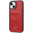 Audi Szintetikus bőr MagSafe iPhone 14 Plus/15 Plus 6.7" hátlap, tok, piros