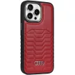 Audi Szintetikus bőr MagSafe iPhone 15 Pro Max 6.7" hátlap, tok, piros
