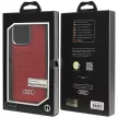Audi Szintetikus bőr MagSafe iPhone 15 Pro Max 6.7" hátlap, tok, piros