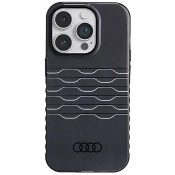   Audi IML MagSafe tok iPhone 14 Pro 6.1", hátlap, tok, fekete