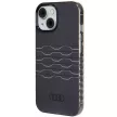 Audi IML MagSafe tok iPhone 15 6.1", hátlap, tok, fekete
