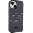 Audi IML MagSafe tok iPhone 15 6.1", hátlap, tok, fekete