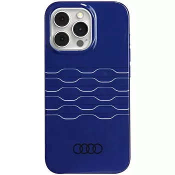   Audi IML MagSafe tok iPhone 13 Pro Max 6.7" hátlap, tok, sötétkék