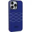 Audi IML MagSafe tok iPhone 15 Pro Max 6.7" hátlap, tok, sötétkék