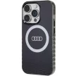 Audi IML Big Logo MagSafe tok iPhone 14 Pro 6.1", hátlap, tok, fekete