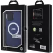 Audi IML Big Logo MagSafe AU-IMLMIP15-Q5/D2-BE iPhone 15 6.1" hátlap, sötétkék
