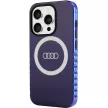 Audi IML Big Logo MagSafe AU-IMLMIP15P-Q5/D2-BE iPhone 15 Pro 6.1" hátlap, sötétkék