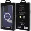 Audi IML Big Logo MagSafe AU-IMLMIP15PM-Q5/D2-BE iPhone 15 Pro Max 6.7" hátlap, sötétkék