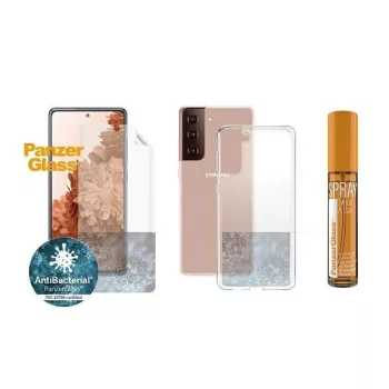   PanzerGlass Szett Samsung Galaxy S21+ tok + kijelzővédő TPU fólia