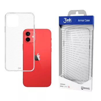   Apple iPhone 12 Mini 3MK Armor Case hátlap, tok, átlátszó
