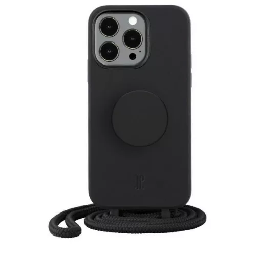 Just Elegance PopGrip iPhone 14 Pro 6.1" tok, fekete