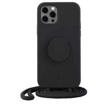   Just Elegance PopGrip iPhone 12 Pro Max 6.7" tok, fekete