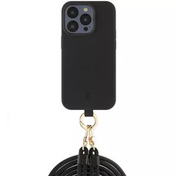   Just Elegance 2in1 iPhone 15 Pro Max 6.7" MagSafe tok, fekete