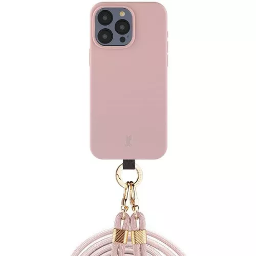 Just Elegance 2in1 iPhone 15 Pro 6.1" MagSafe tok, rózsaszín