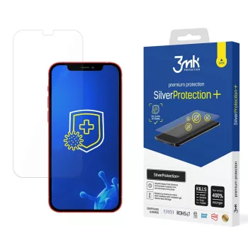   3MK Silver Protect+ iPhone 12/12 Pro 6.1" nedves rögzítésű fólia