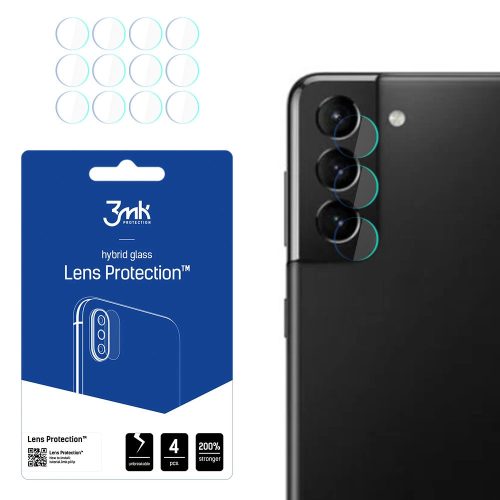 3MK Lens Protection™ hibrid kameraüveg Samsung Galaxy S21 5G