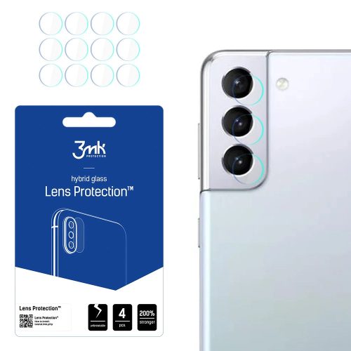 3MK Lens Protect Samsung G996 S21 Plus kamera védőfólia 4db