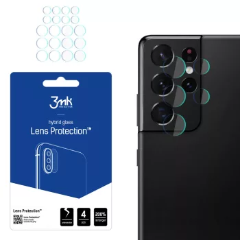   3MK Lens Protect Samsung G998 S21 Ultra kamera védőfólia 4db