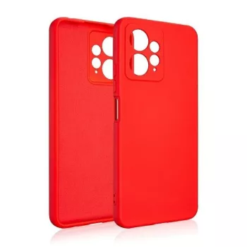   Beline Silicoone Case hátlap, tok Xiaomi Redmi Note 12 4G, piros