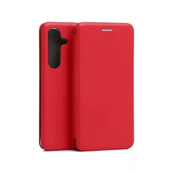   Beline Book Magnetic oldalra nyíló tok Samsung Galaxy S24 Plus , piros
