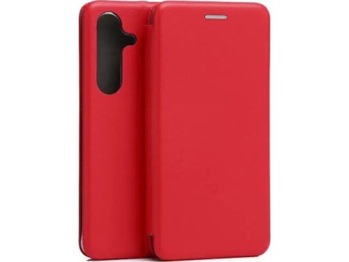 Beline Book Magnetic oldalra nyíló tok Samsung Galaxy S24 Plus , piros