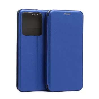   Beline Book Magnetic oldalra nyíló tok Xiaomi Redmi Note 13 5G, kék