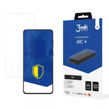   3MK fólia ARC+ Samsung G998 S21 Ultra 5G fólia Fullscreen teljes képernyős fólia, átlátszó