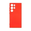 Beline Silicone Case hátlap, tok Samsung Galaxy S24 Ultra , piros