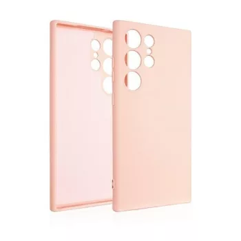   Beline Silicone Case hátlap, tok Samsung Galaxy S24 Ultra , rozéarany
