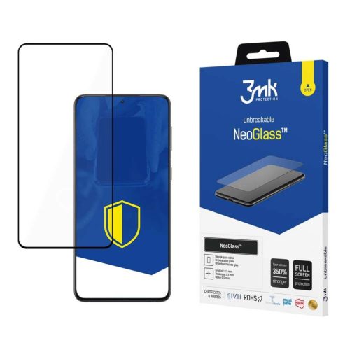 3MK NeoGlass Samsung G991 S21, fekete