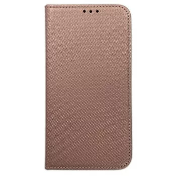 Smart Magnet oldalra nyíló tok Xiaomi 14 Pro, rozéarany