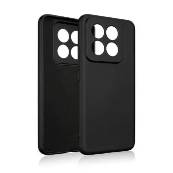 Beline Silicone Case, hátlap, tok Xiaomi 14 Pro, fekete