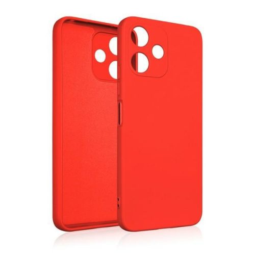 Beline Silicone Case hátlap, tok Xiaomi Redmi 12, piros