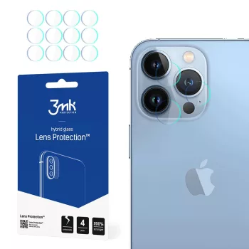   Camera glass iPhone 13 Pro Max 7H for 3mk Lens Protection series lens kameravédő üvegfólia