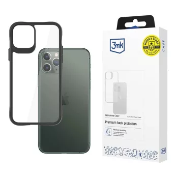   3MK SatinArmor+ tok iPhone 11 Pro Max Military Grade ütésálló hátlap, tok, átlátszó