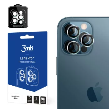   3MK Lens Protection Pro iPhone 12 Pro kamera védőfólia rögzítőkerettel 1db.