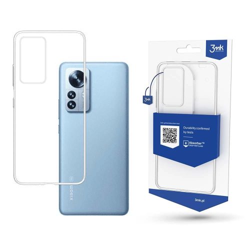 3MK Armor tok Xiaomi 12/12X, átlátszó