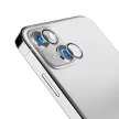 3MK Lens Protection Pro iPhone 14 Plus 6.7" kamera védőfólia rögzítőkerettel 1db, ezüst