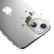 3MK Lens Protection Pro iPhone 14 Plus 6.7" kamera védőfólia rögzítőkerettel 1db, ezüst