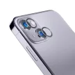 3MK Lens Protection Pro iPhone 14 Plus 6.7" kamera védőfólia rögzítőkerettel 1db, lila