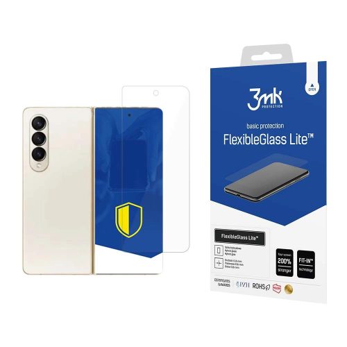 3MK FlexibleGlass Lite™ Samsung Galaxy Z Fold 4 (előlap) hibrid üvegfólia, átlátszó