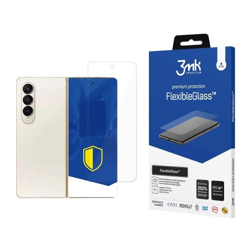 3MK FlexibleGlass™ Samsung Galaxy Z Fold 4 (előlap) hibrid üvegfólia, átlátszó