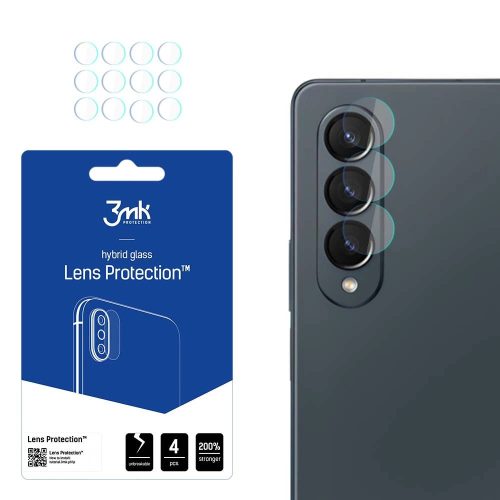 3MK Lens Protection™ hibrid kameraüveg Samsung Galaxy Z Fold 4 (előlap)
